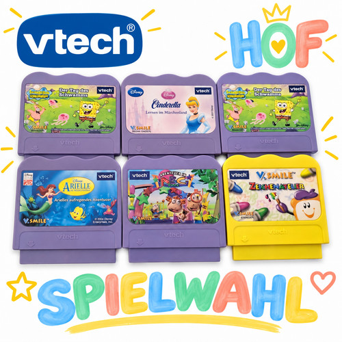 Vtech smile lernspiele - vtech, v.smile